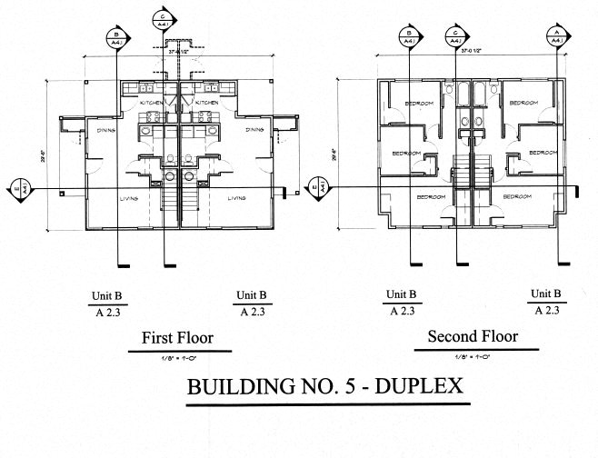 Floor plan for 3 beds, 2 baths, 996 sqft